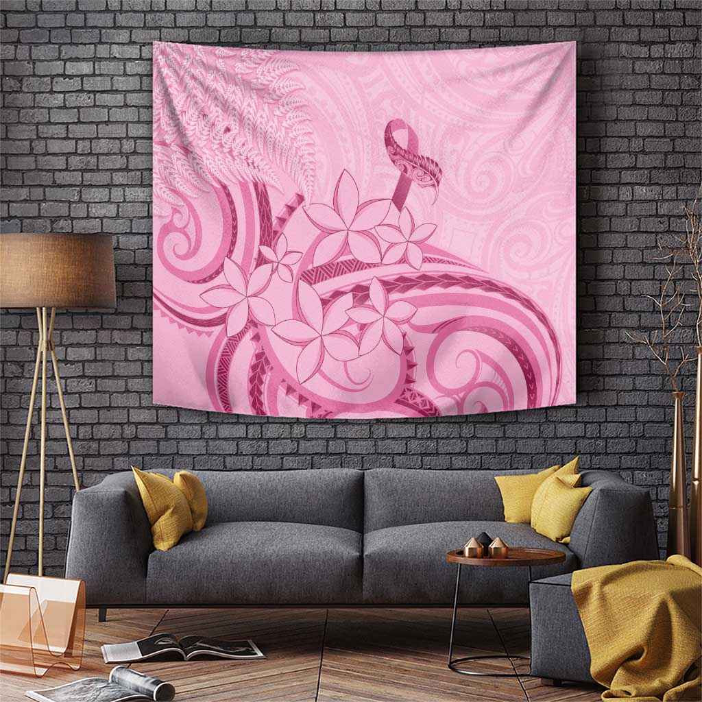Aotearoa Maori Tapestry Pink Fern Ribbons - Polynesian Pride