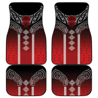 Aotearoa Maori Iwi Heritage Car Mats Ngapuhi Kokowai LT7 - Polynesian Pride