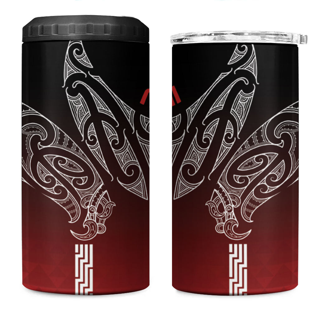 Aotearoa Maori Iwi Heritage 4 in 1 Can Cooler Tumbler Ngati Porou Waiporoporo