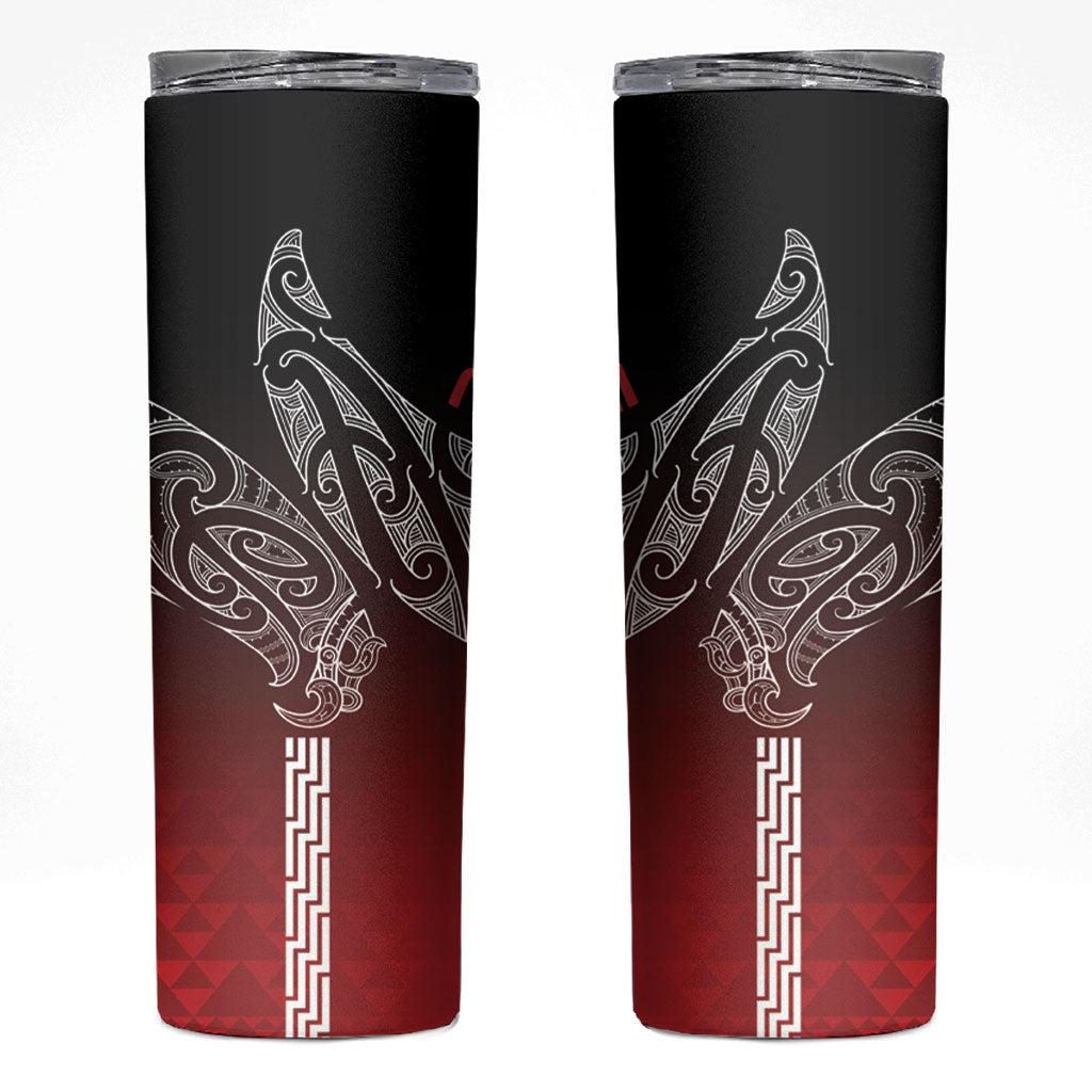 Aotearoa Maori Iwi Heritage Skinny Tumbler Ngati Porou Waiporoporo