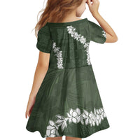 Hawaii Aloha Family Matching Puletasi and Hawaiian Shirt Sage Quilt Patch Work Mix Plumeria Lei LT7 - Polynesian Pride