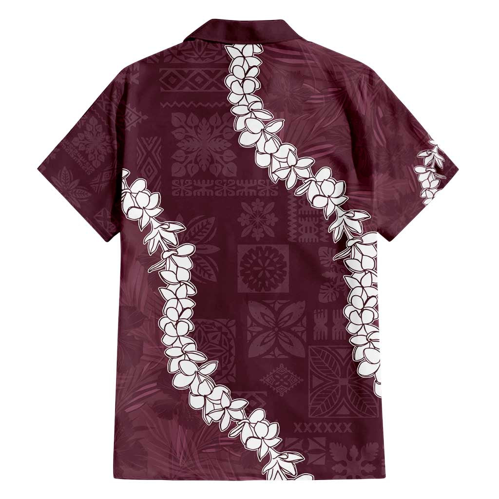 Hawaii Aloha Family Matching Long Sleeve Bodycon Dress and Hawaiian Shirt Champange Quilt Patch Work Mix Plumeria Lei LT7 - Polynesian Pride