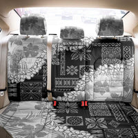 Hawaii Aloha Back Car Seat Cover White Quilt Patch Work Mix Plumeria Lei LT7 - Polynesian Pride