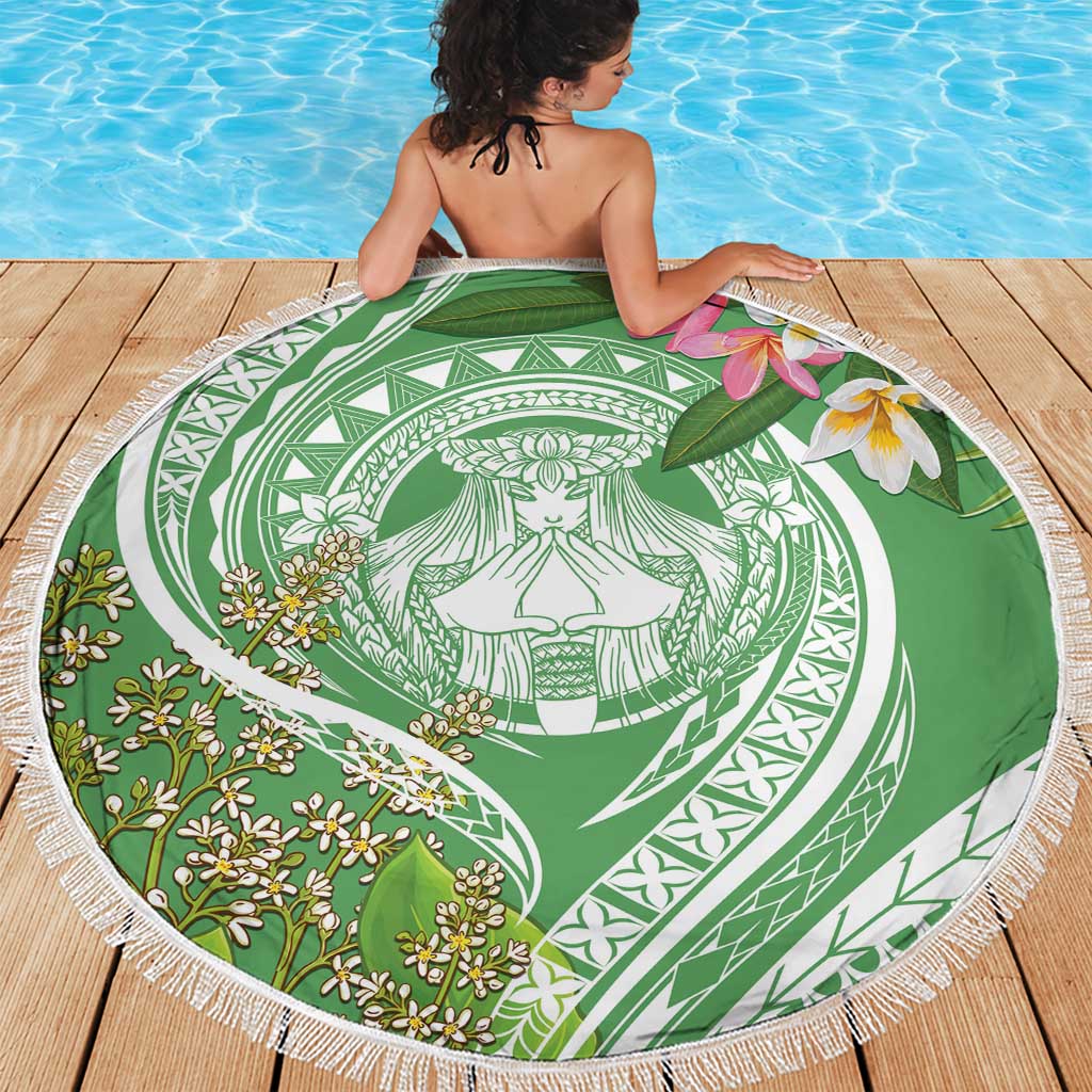 Aloha Molokai Island Beach Blanket Hawaii Pua Kukui LT7 - Polynesian Pride