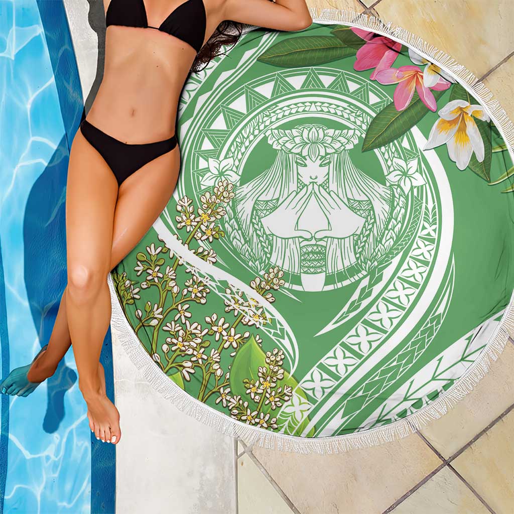 Aloha Molokai Island Beach Blanket Hawaii Pua Kukui LT7 - Polynesian Pride