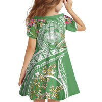 Aloha Molokai Island Family Matching Off Shoulder Maxi Dress and Hawaiian Shirt Hawaii Pua Kukui LT7 - Polynesian Pride