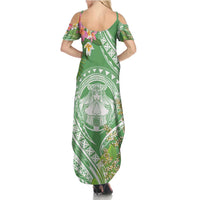 Aloha Molokai Island Family Matching Summer Maxi Dress and Hawaiian Shirt Hawaii Pua Kukui LT7 - Polynesian Pride