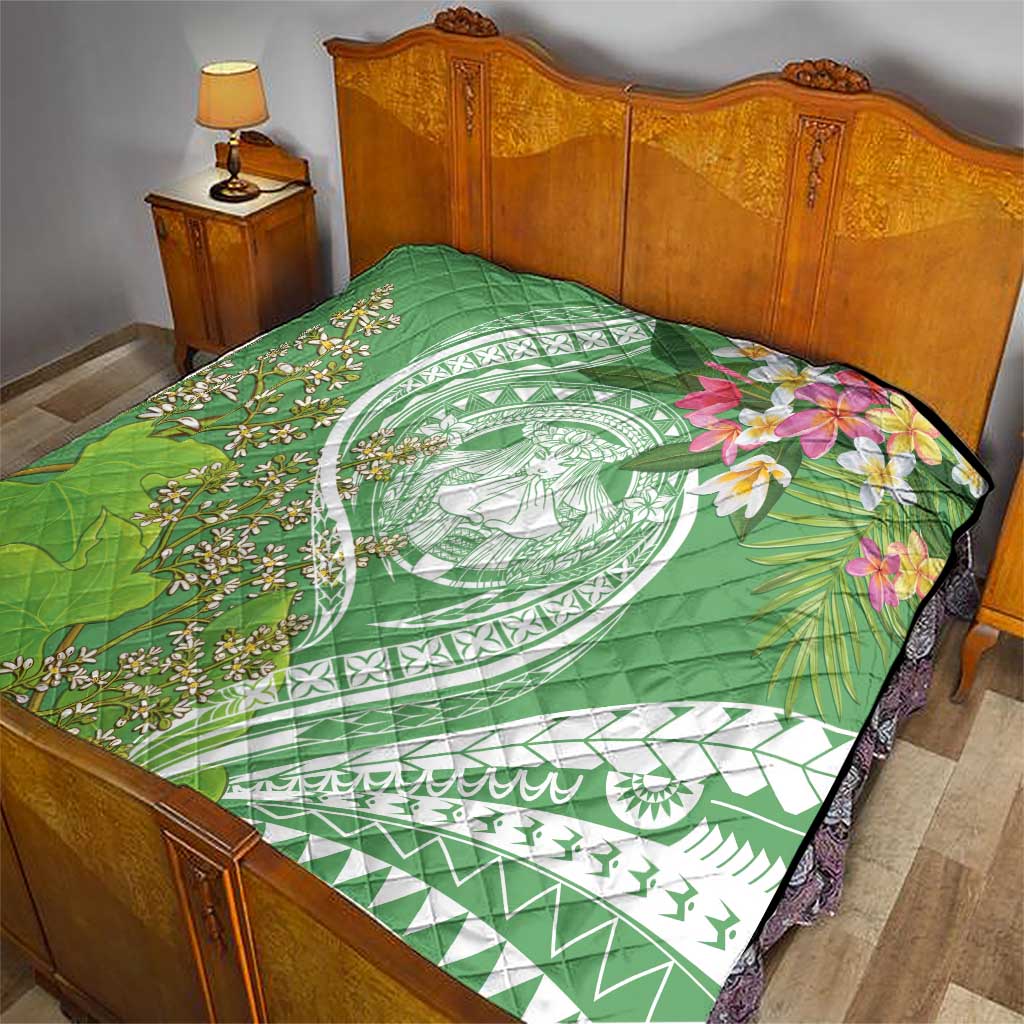 Aloha Molokai Island Quilt Hawaii Pua Kukui LT7 - Polynesian Pride