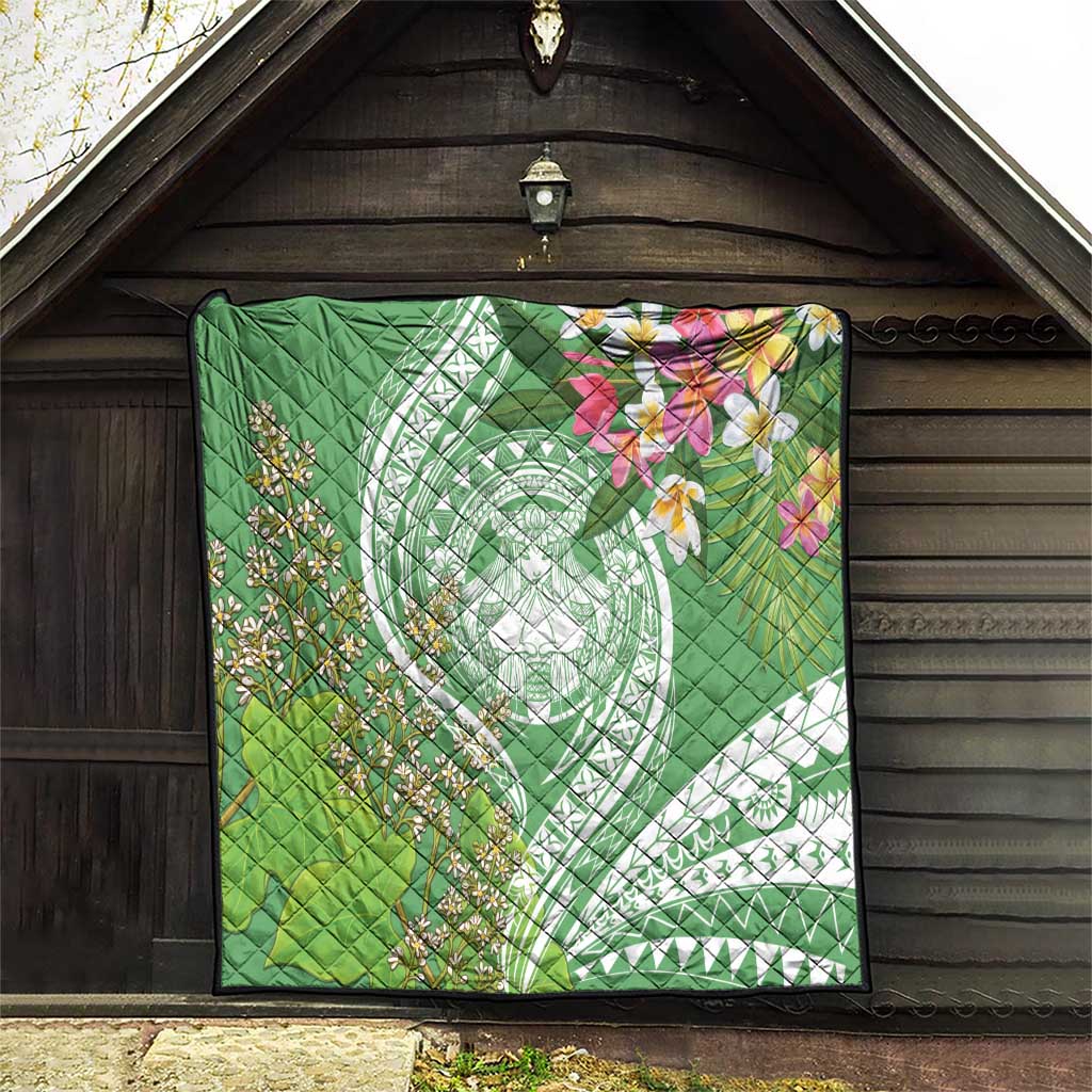 Aloha Molokai Island Quilt Hawaii Pua Kukui LT7 - Polynesian Pride