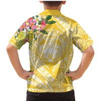 Aloha Hawaii Oahu Family Matching Mermaid Dress and Hawaiian Shirt Wahine with Ilima Lei LT7 - Polynesian Pride