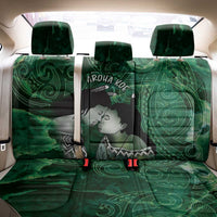 New Zealand Aroha Koe Mama Back Car Seat Cover Maori Hongi - Pounamu LT7 - Polynesian Pride