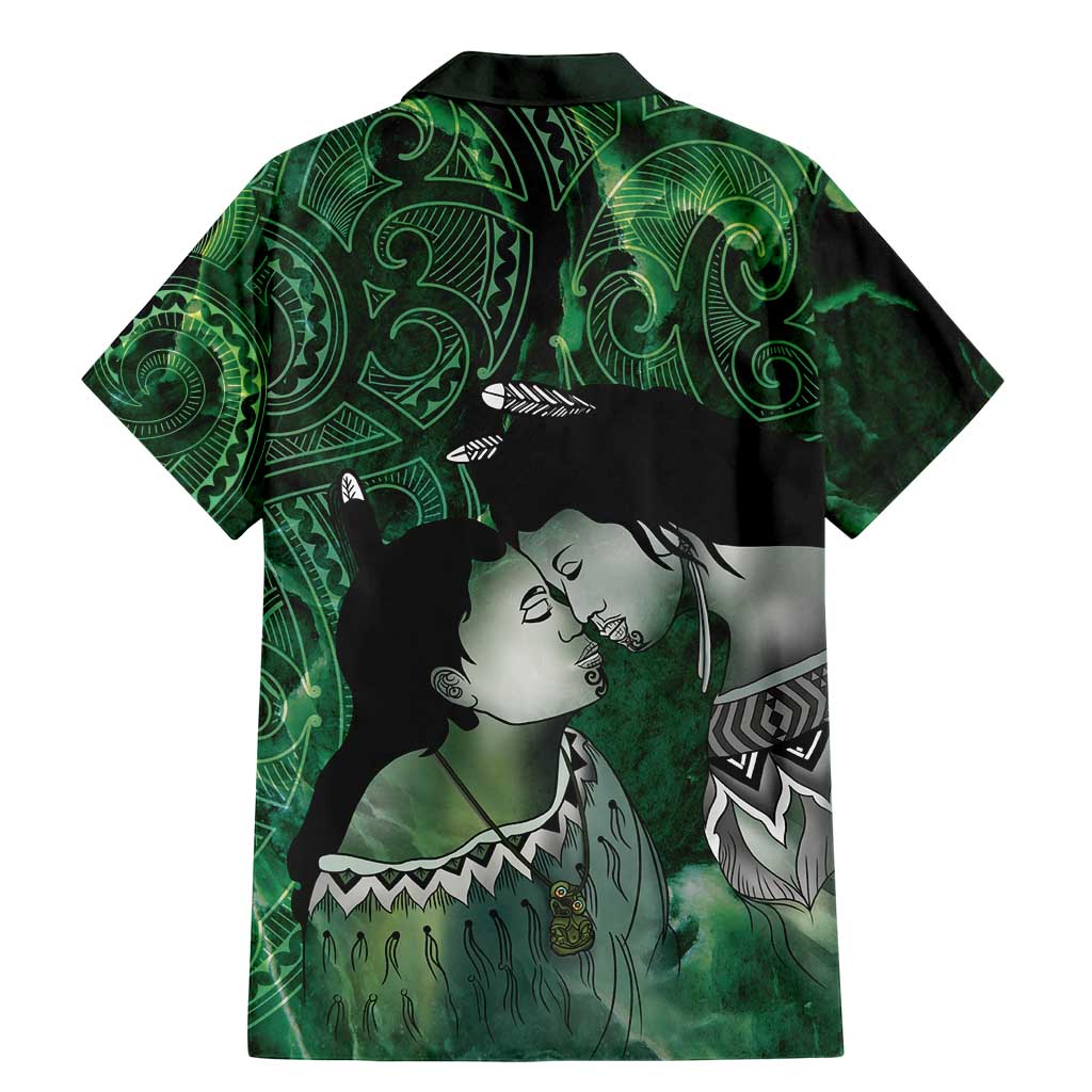 New Zealand Aroha Koe Mama Family Matching Mermaid Dress and Hawaiian Shirt Maori Hongi - Pounamu LT7 - Polynesian Pride