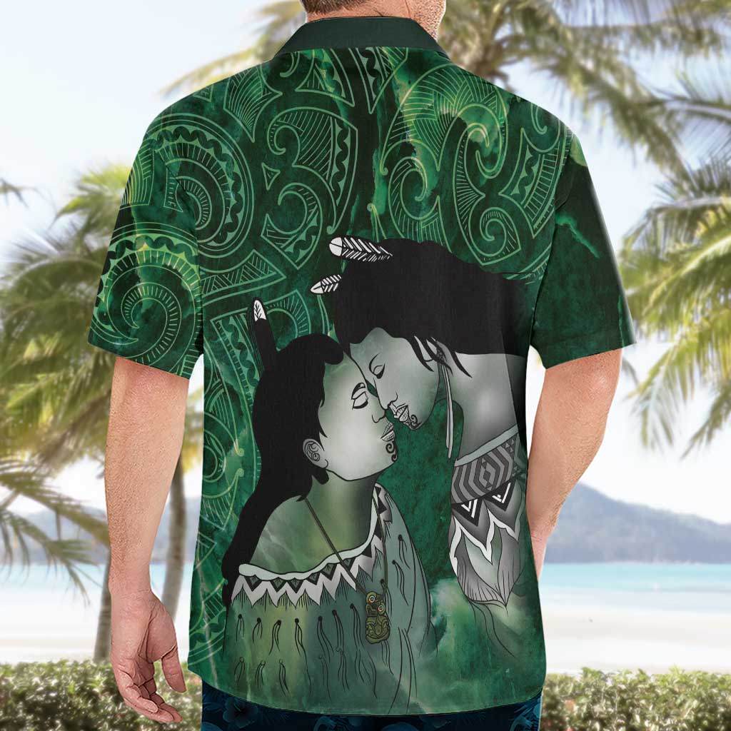 New Zealand Aroha Koe Mama Hawaiian Shirt Maori Hongi - Pounamu LT7 - Polynesian Pride