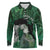 New Zealand Aroha Koe Mama Long Sleeve Polo Shirt Maori Hongi - Pounamu