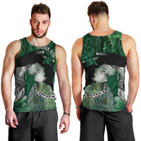 New Zealand Aroha Koe Mama Men Tank Top Maori Hongi - Pounamu LT7 - Polynesian Pride