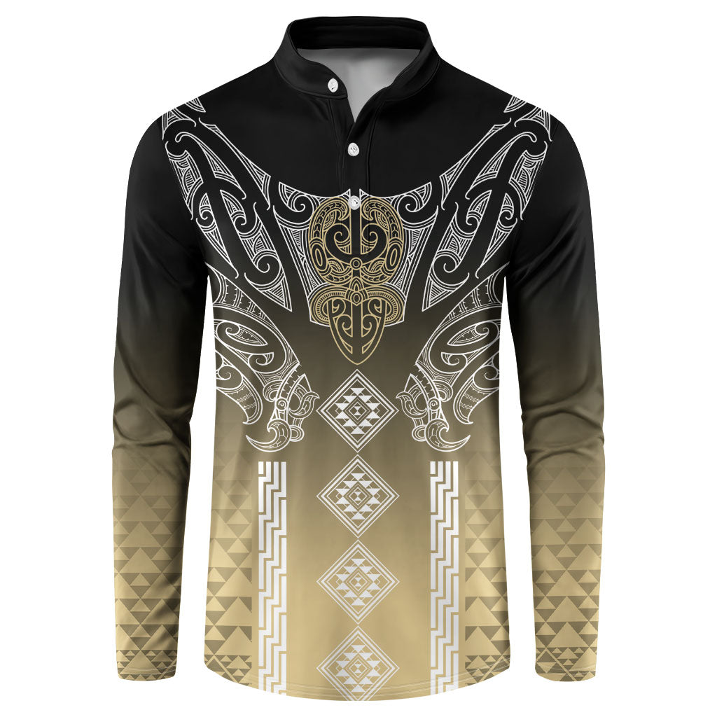 Aotearoa Maori Iwi Heritage Button Sweatshirt Waikato Tainui Parauri
