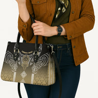 Aotearoa Maori Iwi Heritage Leather Bag Waikato Tainui Parauri LT7 - Polynesian Pride