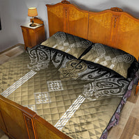 Aotearoa Maori Iwi Heritage Quilt Bed Set Waikato Tainui Parauri LT7 - Polynesian Pride