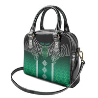 Aotearoa Maori Iwi Heritage Shoulder Handbag Ngai Tahu Pounamu Green LT7 - Polynesian Pride