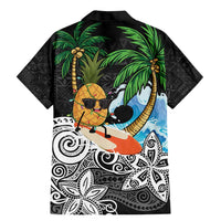 Tropical Christmas Polynesian Family Matching Mermaid Dress and Hawaiian Shirt Funny Surfing Pineapple LT7 - Polynesian Pride