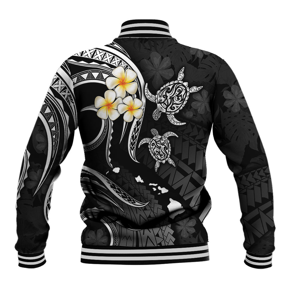 Polynesian Hawaii Baseball Jacket Molokai Islands with Pacific Plumeria White Vibe LT9 - Polynesian Pride
