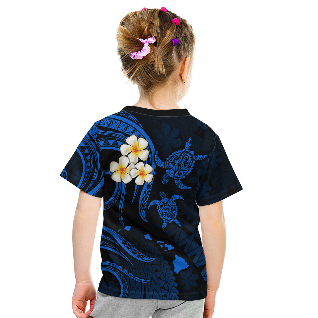 Hawaii Kid T Shirt Kahoolawe Islands Polynesian Sunset Plumeria LT9 - Polynesian Pride