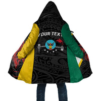 Personalised PNG Hela Province Cloak Bird of Paradise Tattoo Flag Motif LT9 Unisex Yellow - Polynesian Pride