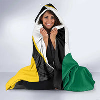 Personalised PNG Hela Province Hooded Blanket Bird of Paradise Tattoo Flag Motif LT9 - Polynesian Pride