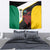 Personalised PNG Hela Province Tapestry Bird of Paradise Tattoo Flag Motif - Polynesian Pride