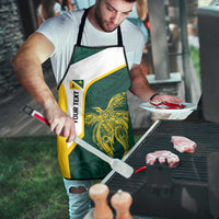 Personalised PNG Jiwaka Province Apron Bird of Paradise Tattoo Flag Motif LT9 - Polynesian Pride