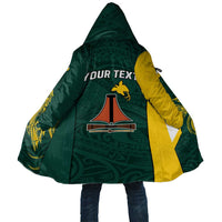 Personalised PNG Jiwaka Province Cloak Bird of Paradise Tattoo Flag Motif LT9 Unisex Green - Polynesian Pride