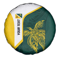 Personalised PNG Jiwaka Province Spare Tire Cover Bird of Paradise Tattoo Flag Motif LT9 - Polynesian Pride