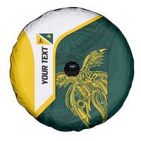 Personalised PNG Jiwaka Province Spare Tire Cover Bird of Paradise Tattoo Flag Motif LT9 - Polynesian Pride