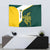 Personalised PNG Jiwaka Province Tapestry Bird of Paradise Tattoo Flag Motif - Polynesian Pride