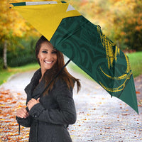 Personalised PNG Jiwaka Province Umbrella Bird of Paradise Tattoo Flag Motif LT9 - Polynesian Pride