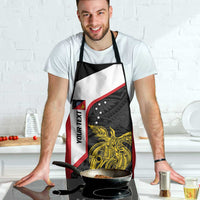 Personalised PNG Sandaun Province Apron Bird of Paradise Tattoo Flag Motif LT9 - Polynesian Pride
