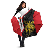 Personalised PNG Sandaun Province Umbrella Bird of Paradise Tattoo Flag Motif LT9 - Polynesian Pride
