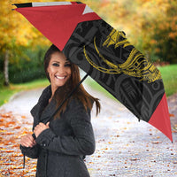 Personalised PNG Sandaun Province Umbrella Bird of Paradise Tattoo Flag Motif LT9 - Polynesian Pride