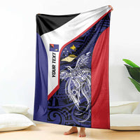 Personalised PNG West New Britain Province Blanket Bird of Paradise Tattoo Flag Motif LT9 - Polynesian Pride