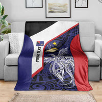 Personalised PNG West New Britain Province Blanket Bird of Paradise Tattoo Flag Motif LT9 - Polynesian Pride