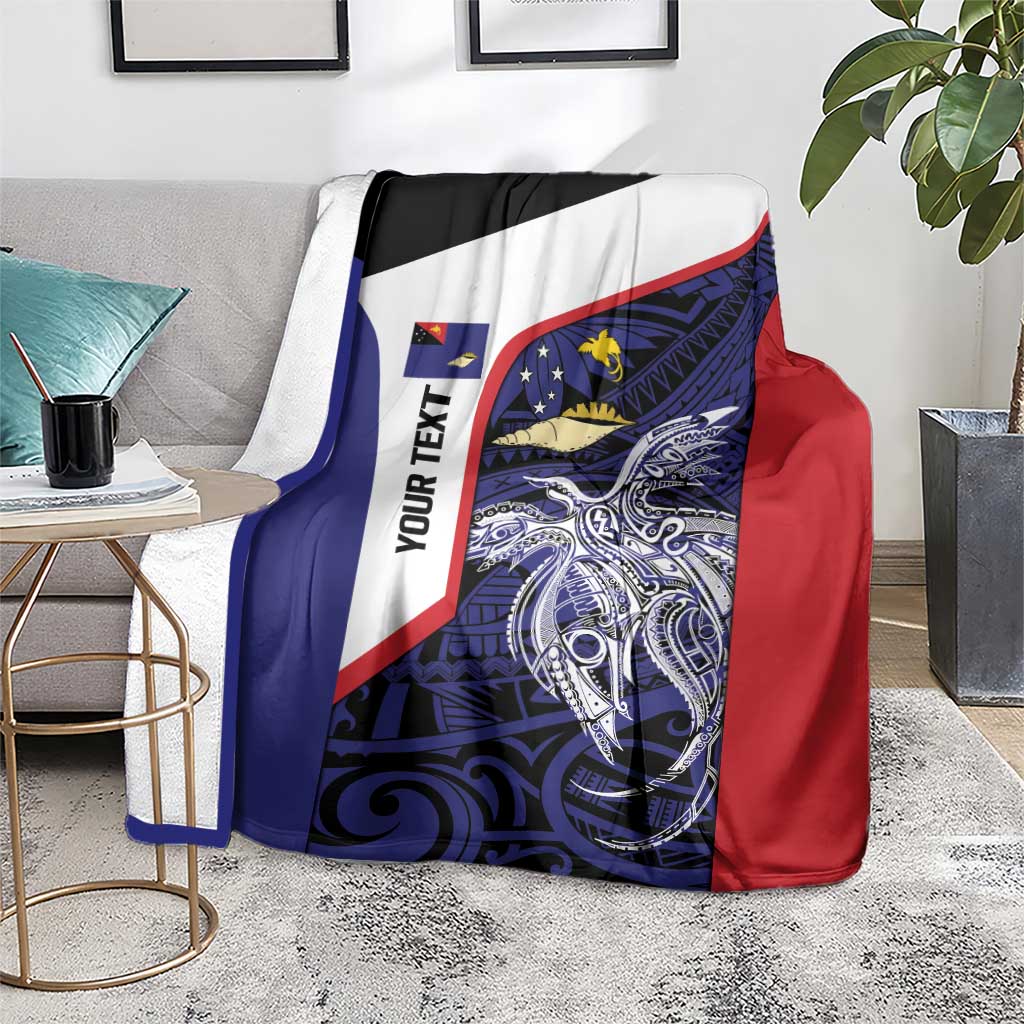 Personalised PNG West New Britain Province Blanket Bird of Paradise Tattoo Flag Motif LT9 - Polynesian Pride