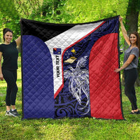 Personalised PNG West New Britain Province Quilt Bird of Paradise Tattoo Flag Motif LT9 - Polynesian Pride
