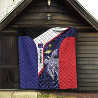 Personalised PNG West New Britain Province Quilt Bird of Paradise Tattoo Flag Motif LT9 - Polynesian Pride