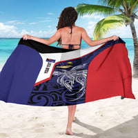 Personalised PNG West New Britain Province Sarong Bird of Paradise Tattoo Flag Motif LT9 - Polynesian Pride