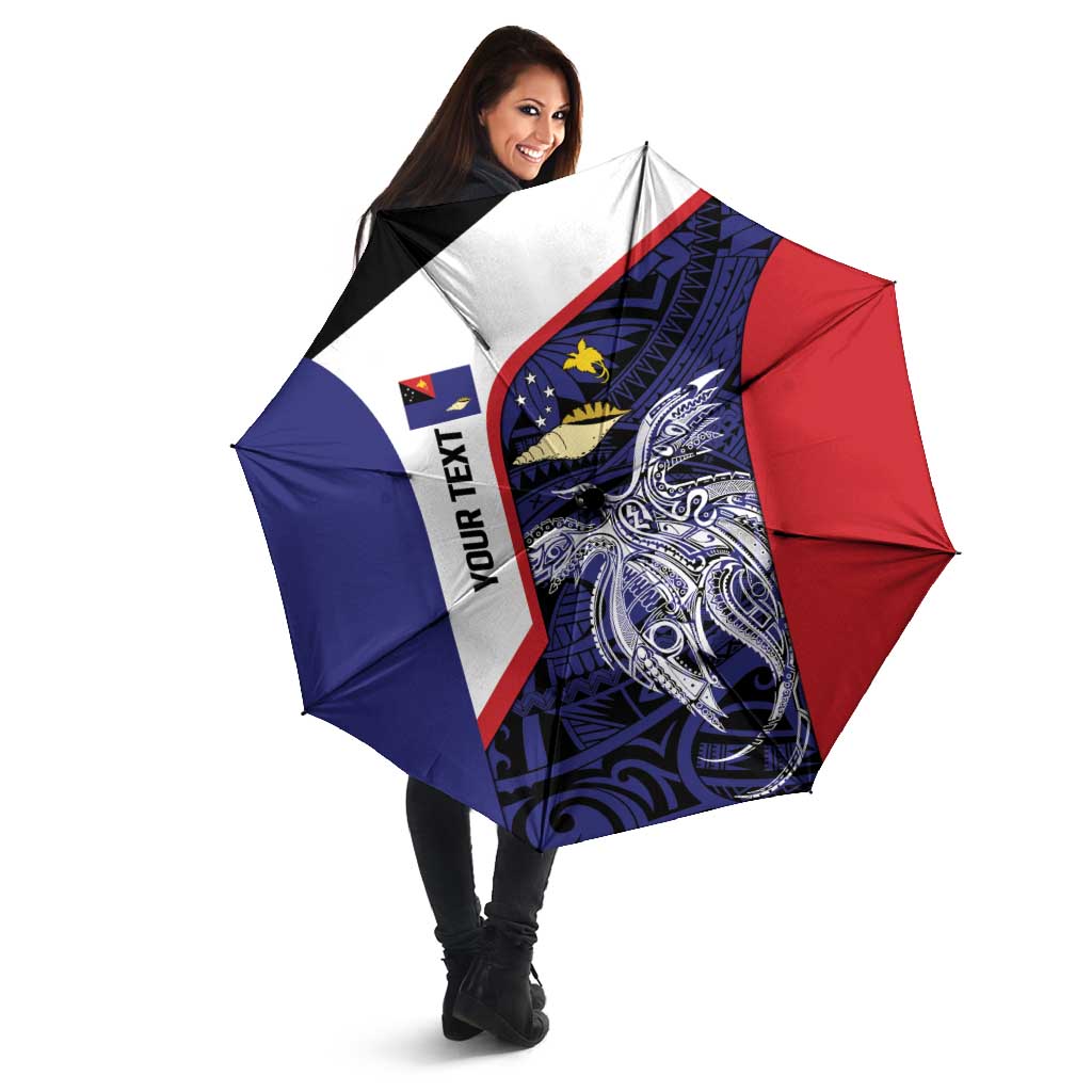 Personalised PNG West New Britain Province Umbrella Bird of Paradise Tattoo Flag Motif LT9 - Polynesian Pride
