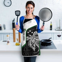 Personalised PNG Western Highlands Province Apron Bird of Paradise Tattoo Flag Motif LT9 - Polynesian Pride