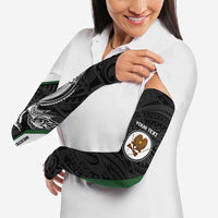 Personalised PNG Western Highlands Province Arm Sleeves Bird of Paradise Tattoo Flag Motif LT9 - Polynesian Pride