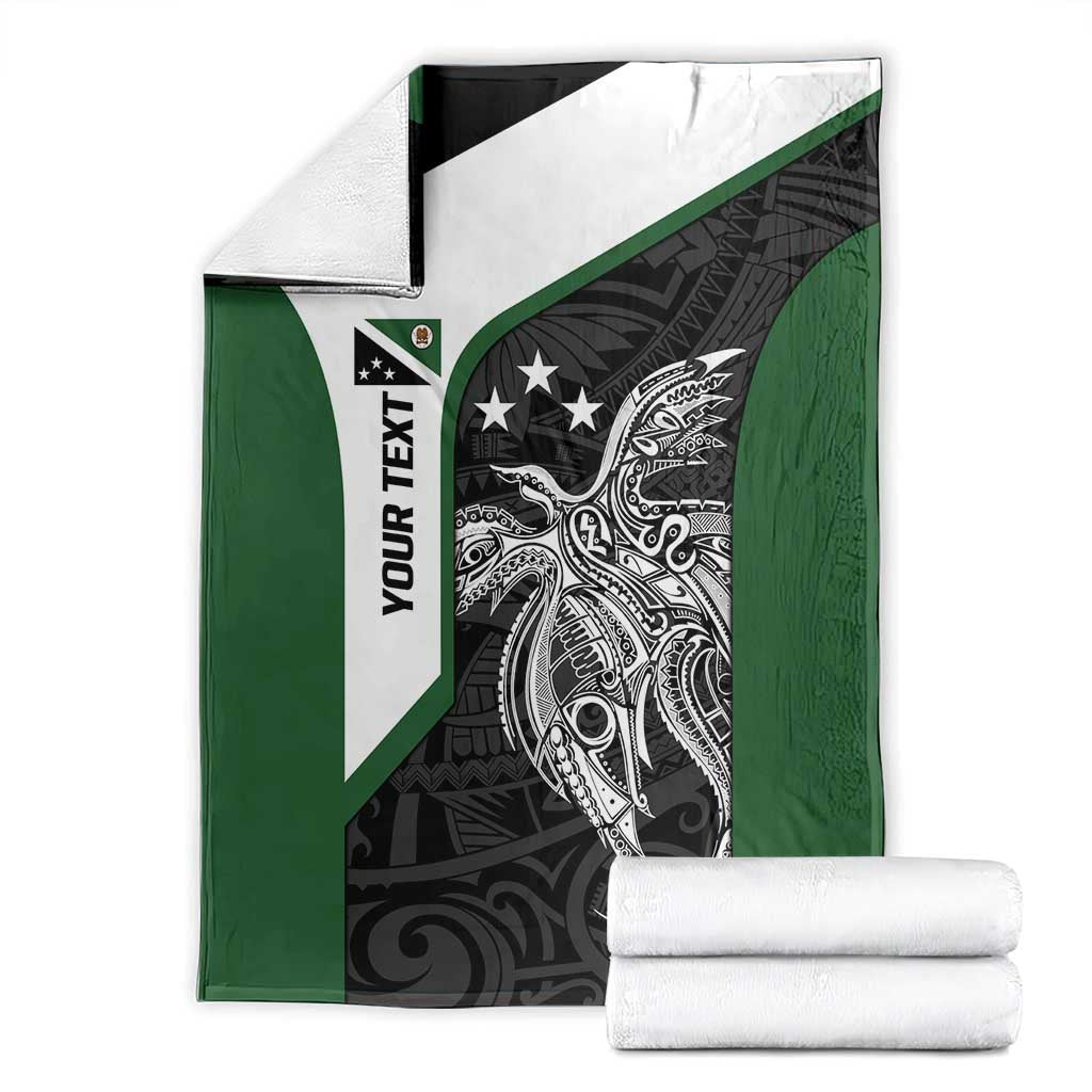 Personalised PNG Western Highlands Province Blanket Bird of Paradise Tattoo Flag Motif LT9 - Polynesian Pride