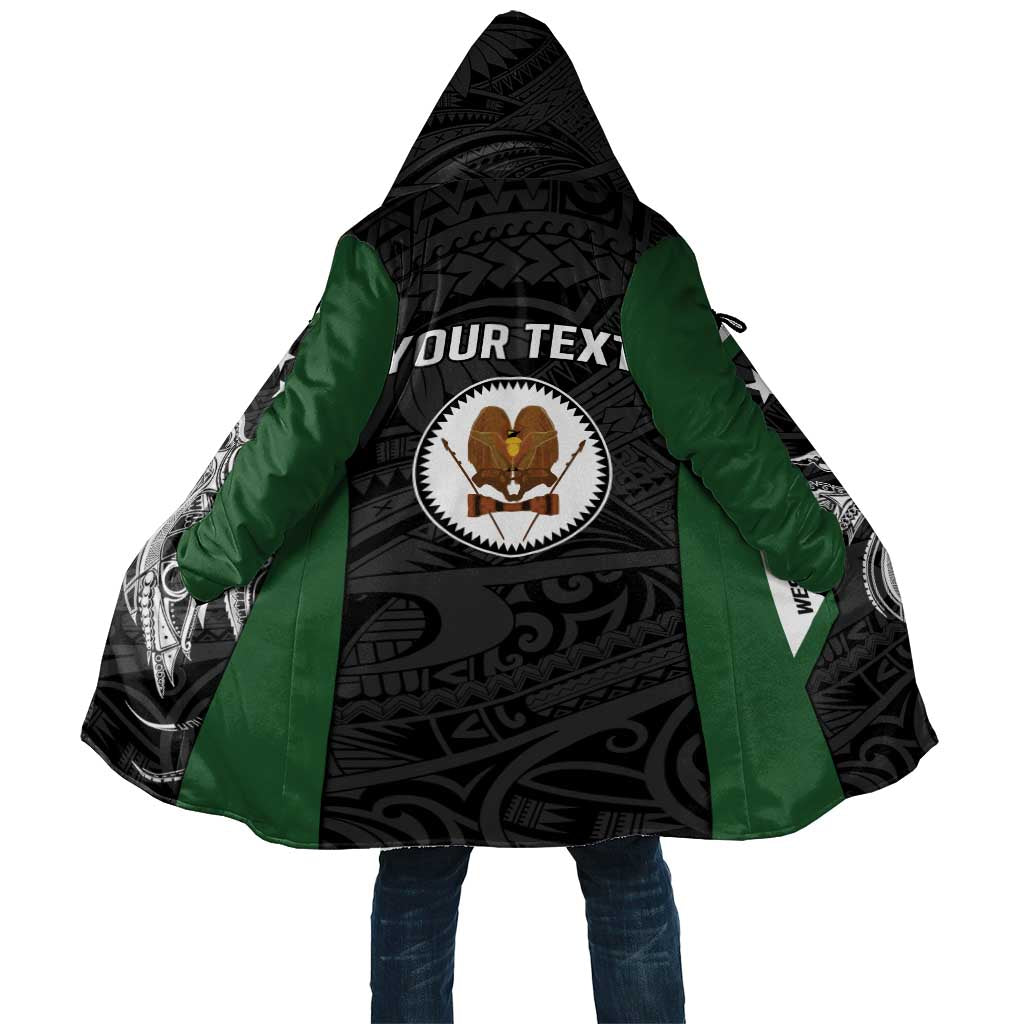 Personalised PNG Western Highlands Province Cloak Bird of Paradise Tattoo Flag Motif LT9 Unisex Green - Polynesian Pride