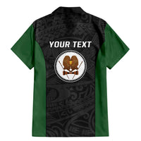 Personalised PNG Western Highlands Province Family Matching Mermaid Dress and Hawaiian Shirt Bird of Paradise Tattoo Flag Motif LT9 - Polynesian Pride